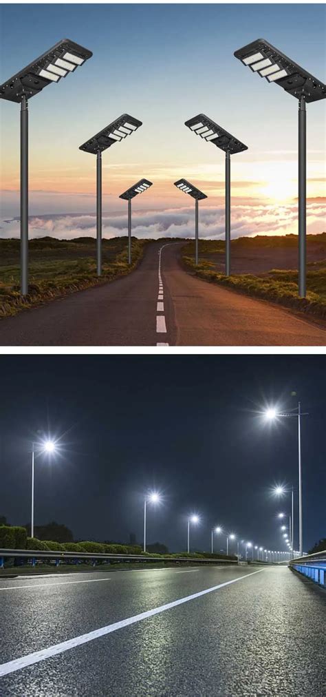 All In One Ip66 Waterproof Motion Sensor Solar Street Light Led