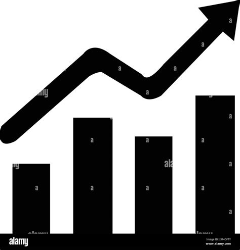 Growth Icon Profit Growing Icon Growing Graph Symbol Arrow Graph