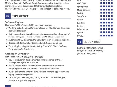 AWS Certified Developer Resume Sample in 2025 - ResumeKraft