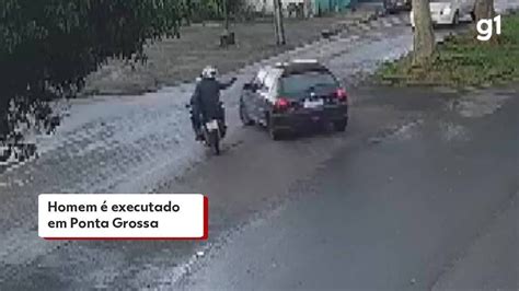 Câmera Registra Execução De Jovem A Tiros Dentro De Carro No Paraná Campos Gerais E Sul G1