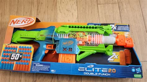 Nerf Elite Double Punch Review Blaster Hub