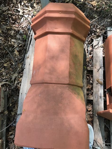 Superior Clay Chimney Pot Edwardian 35″