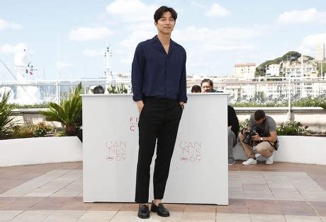 Southkorean Actor Gong Yoo Poses During Editorial Stock Photo Stock