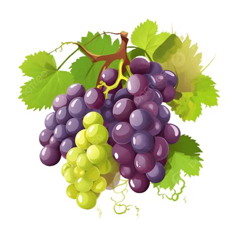 Ilustración De Fruta De Uva PNG Uva Fruta Deliciosas Uvas PNG