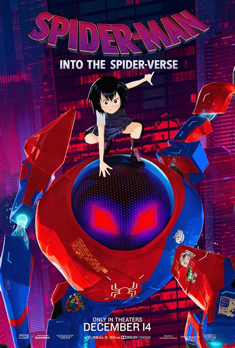 New Spider Man Into The Spider Verse Posters Spotlight The