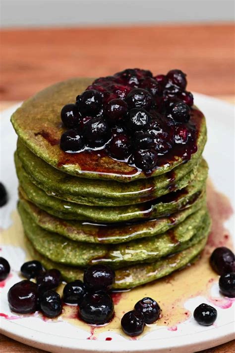 Healthy Oatmeal Spinach Pancakes Gf Alphafoodie