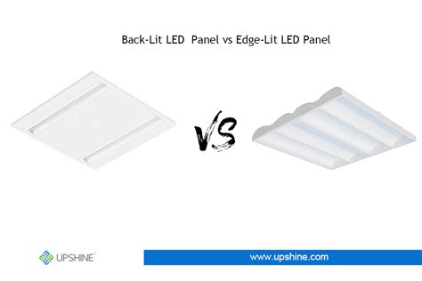 What Is The Difference Between Back Lit And Edge Lit Led Panel Light