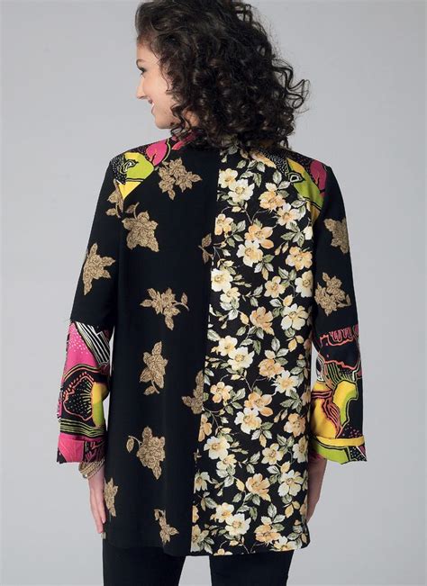 M7132 Misses Patchwork Kimono Jackets Sewing Pattern McCall S