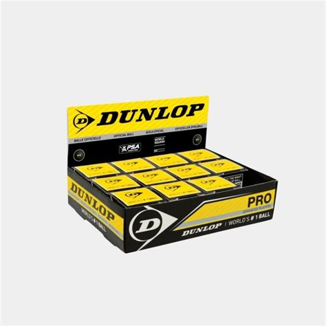 Caja Pelota Dunlop Squash FullTenis