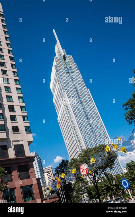 Vietcombank Tower Ho Chi Minh City Vietnam Stock Photo Alamy