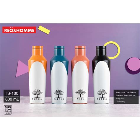 Jual Reo Homme Botol Minum Termos Stainless Double Wall Ml