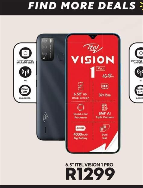 Itel Vision Pro Offer At Ackermans