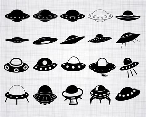 Ufo Svg Bundle Ufo Svg Ufo Clipart Ufo Cut Files For Etsy