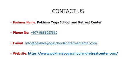 Ppt Days Ashtanga Vinyasa Yoga Retreat In Pokhara Powerpoint