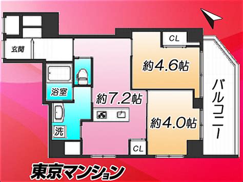 【ホームズ】ワコー月島マンション 2階の建物情報｜東京都中央区月島4丁目16 22