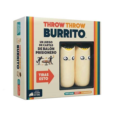 Booz Cl Juego De Mesa Throw Throw Burrito Espa Ol