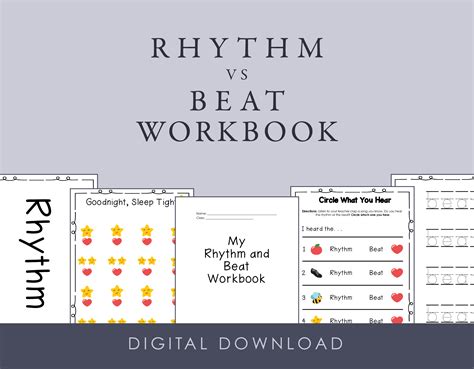 Rhythm vs Beat Workbook — Victoria Boler