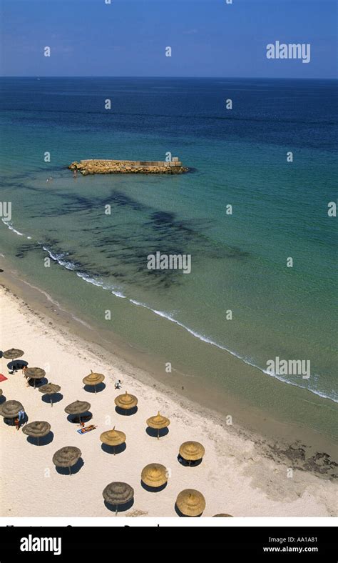 Tunisia Sousse Beach Stock Photo - Alamy