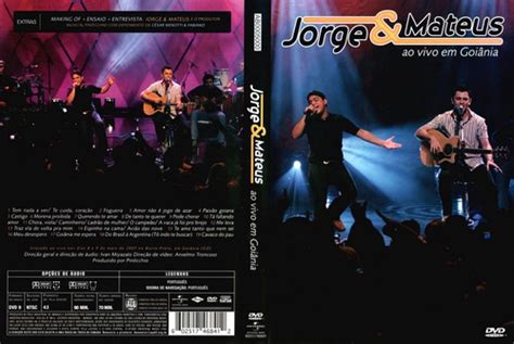 Jorge E Mateus Ao Vivo Em Goiania Dvd Original Lacrado Mercadolivre