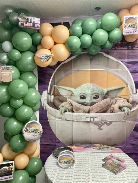 Star Wars Baby Yoda Birthday Star Wars Birthday Party Yoda