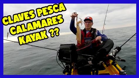 COMO Pescar CALAMARES Desde KAYAK YouTube