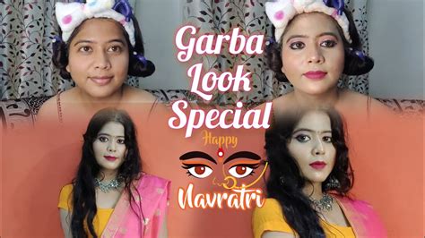 Garba Look Garba Makeup Garba GRWM Garba Ke Liye Kaise Taiyar Ho