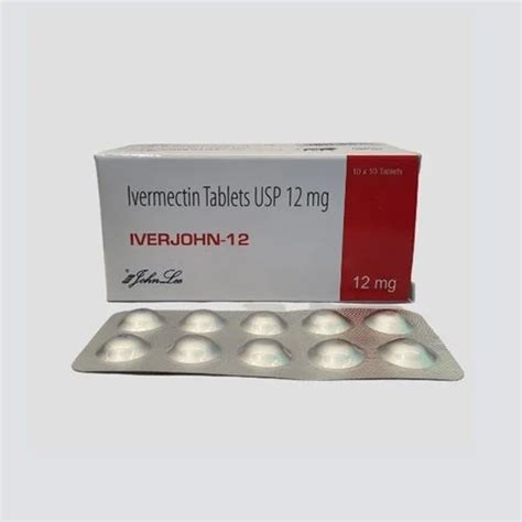 Iverjohn Ivermectin Mg Tablets At Rs Strip Of Tablets In