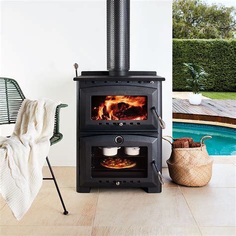 Scandia Sqm Heat And Cook Indoor Wood Heater With Stove