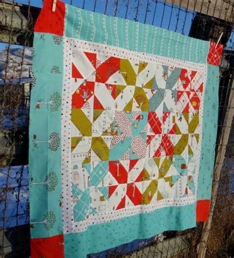 Baby Quilt Tutorial Disappearing Patch Patchwork Posse