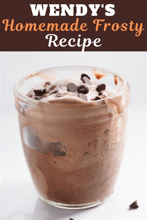 Wendy's Frosty Recipe (Just 3 Ingredients!) - Insanely Good