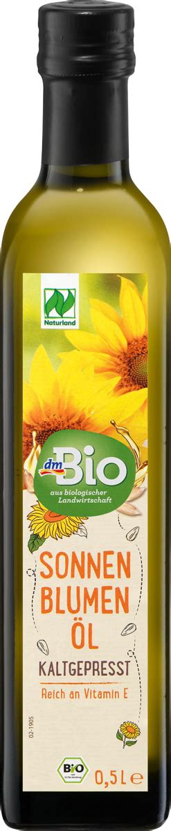 Dmbio Pflanzen L Sonnenblumen L Nativ Kaltgepresst Ml