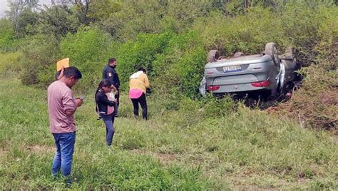 Una Familia Se Salva De Milagro Al Volcar En La Ruta 34 Una Familia