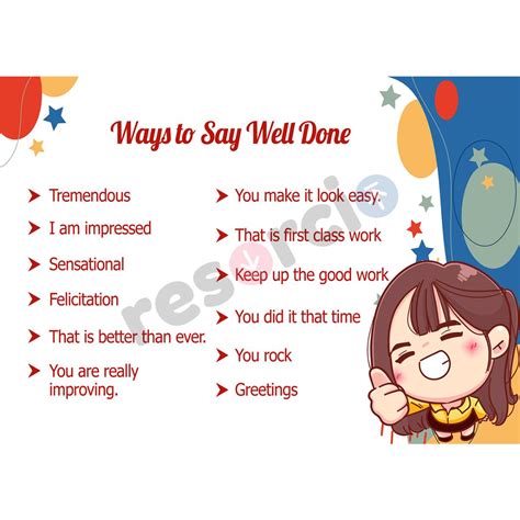 Ways to Say Well Done - 03