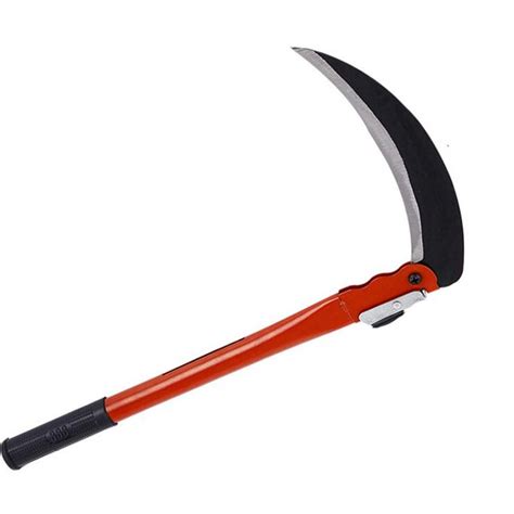 Lightweight Manganese Steel Sharp Gardening Grass Sickle Leloye