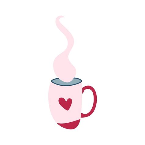 Premium Vector Cup Of Hot Drink Hand Drawn Vector Illustration