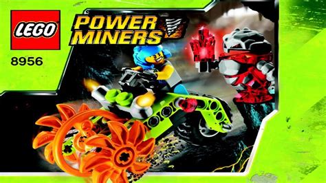 Lego Instructions Power Miners 8956 Stone Chopper Youtube