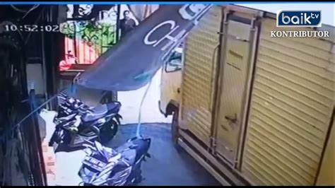 Terekam Cctv Aksi Pencurian Uang 53 Juta Rupiah Dalam Jok Motor Di