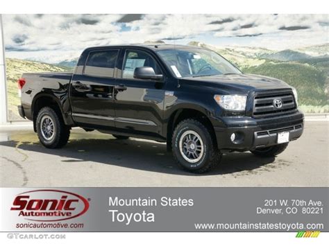 Black Toyota Tundra Trd Rock Warrior Crewmax X Photo