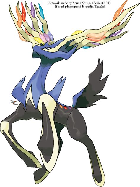 Xerneas Pokemon Png Images Transparent Free Download Pngmart