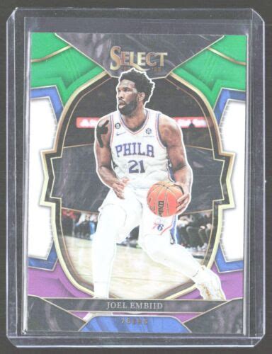 Panini Select Joel Embiid Philadelphia Ers Tri Color