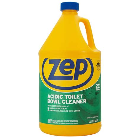 Zep 128 Oz Acidic Toilet Bowl Cleaner 4 Pack R43710 The Home Depot