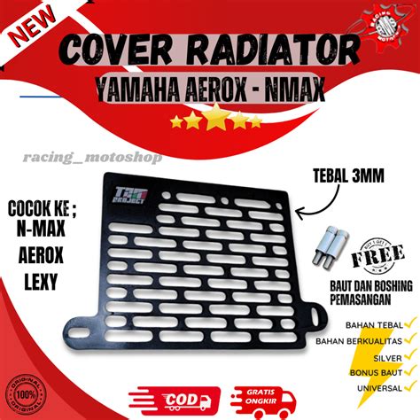 Jual Cover Tutup Radiator Aerox Nmax New Lexy Vario 110 125 150 Aerox