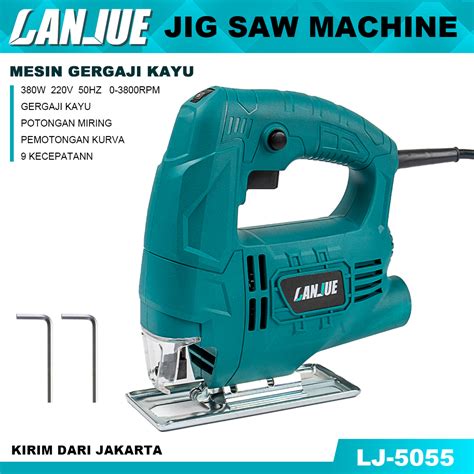 Jual Mesin Gergaji Kayu Jig Saw Machine Mesin Gergaji Ukir Kayu Gergaji