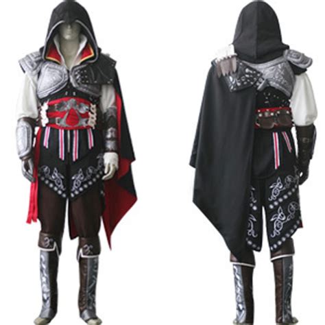 Assassins Creed Ezio Auditore Da Firenze Cosplay Costumes Free