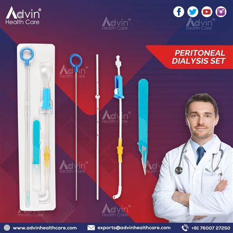 Advin Peritoneal Dialysis Catheter, For Hospital, Size: Regular at Rs 950 in Ahmedabad