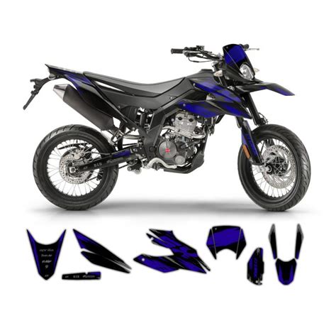 Burnout Series Graphics Kit For Aprilia Rx And Sx Tmx Graphics