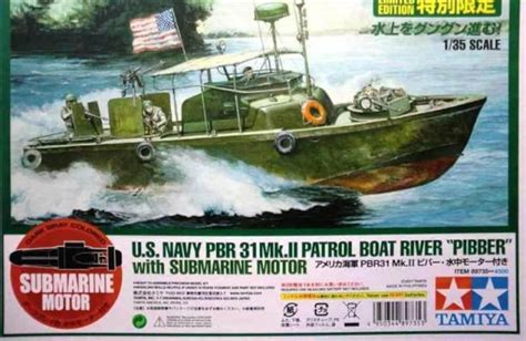 Tamiya U S Navy Pbr Mk Ii Patrol Boat Pibber Limited Edition