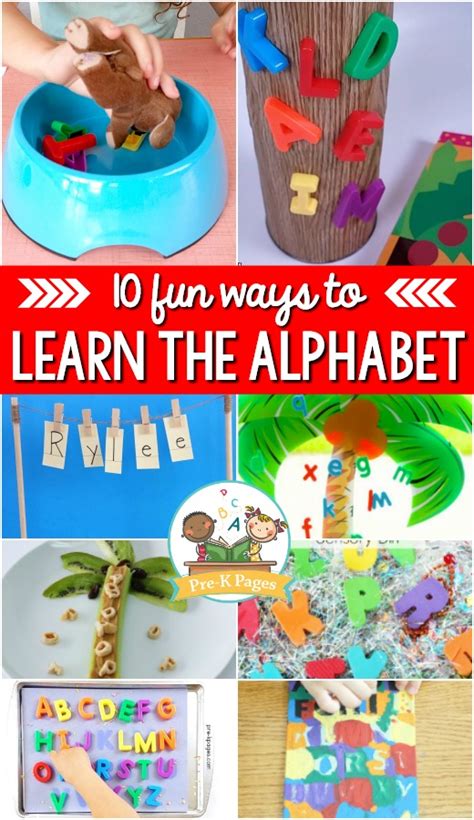 10 Fun Ways To Learn The Alphabet