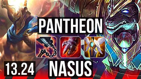 Pantheon Vs Nasus Top 8114 1200 Games Legendary Kr Master