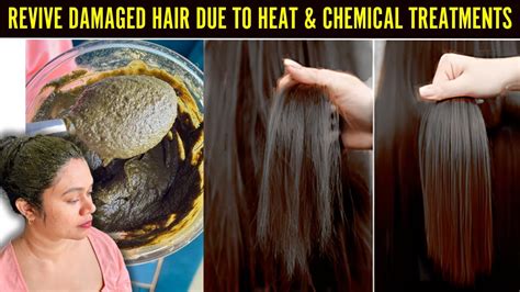 Revive Damaged Hair Due To Heat Chemical Treatments Best Homemade